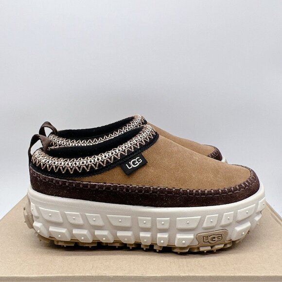UGG Venture Daze Platform Indoor/Outdoor Slip-On Shoe Brown Womens US 7 New - Picture 3 of 13